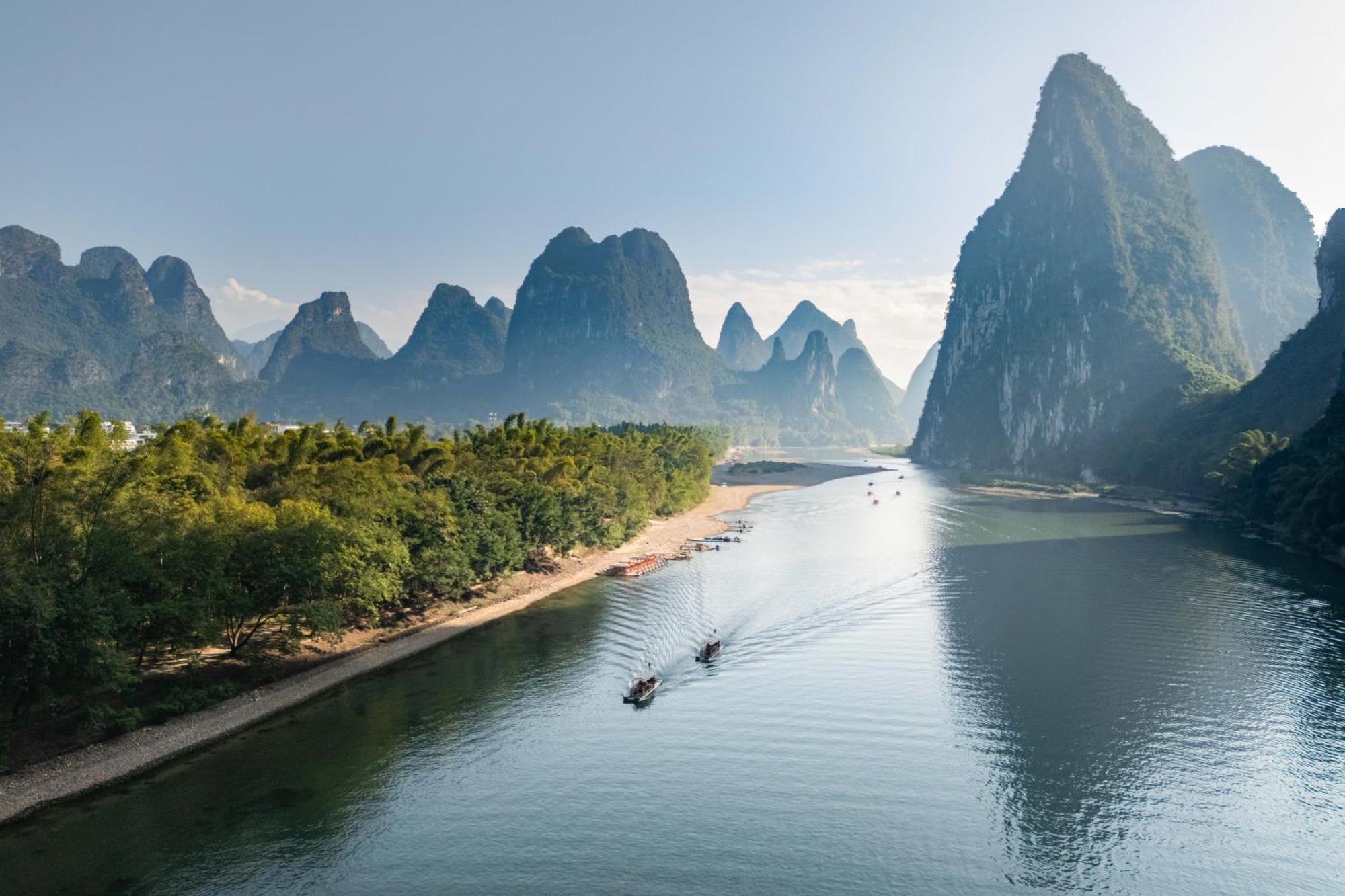 Guilin Village Creek Inn-Free Private Car Pick Up Station Stay 3 Nights Exterior photo